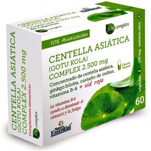 Centella Asiática Complex / 2.500 mg / 60 Cápsulas / Nature Essential.
