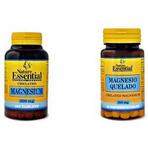 Magnesio Quelado 300 mg / 250 ó 50 Comprimidos / Nature Essential.