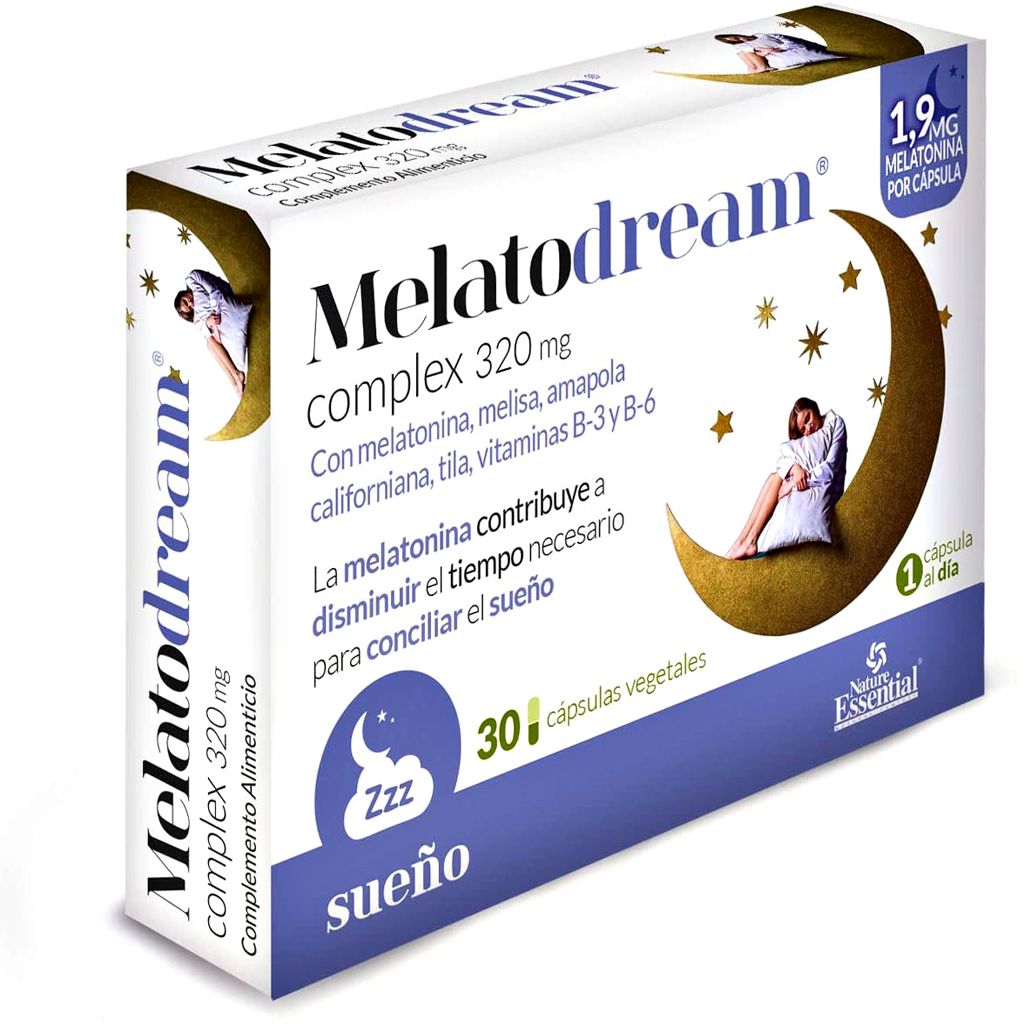 MelatoDream Complex / 320 mg / 30 Cápsulas / Nature Essential.