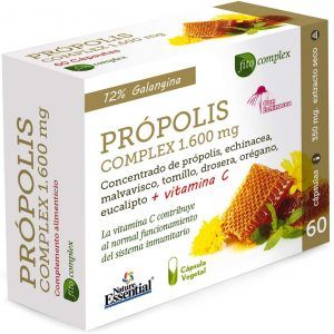 Própolis Complex / 1.600 mg / 60 Cápsulas / Nature Essential.