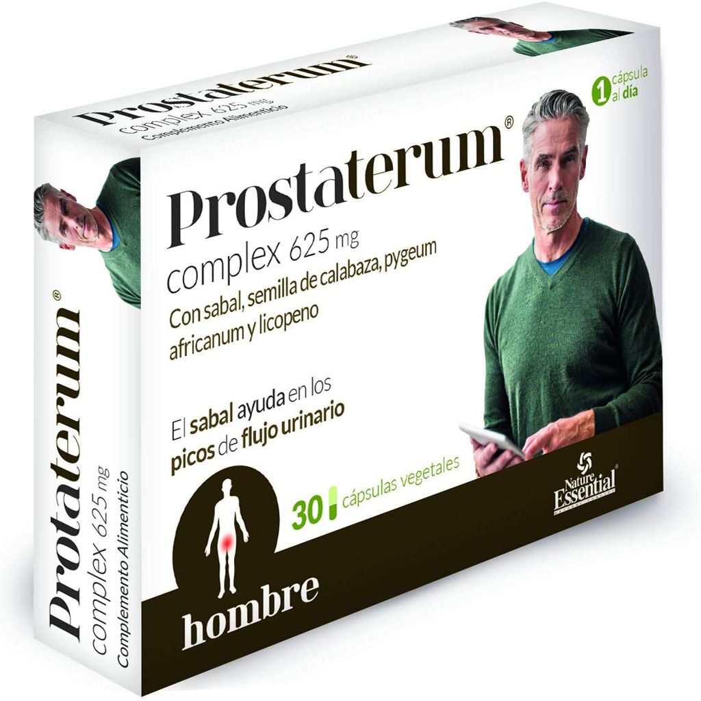 Prostaterum Complex / 625 mg / 30 Cápsulas / Nature Essential.(30/06/28)