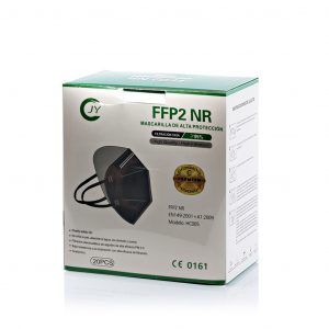 Mascarilla Protección Respiratoria/ FFP2 NR/JY HC005 NEGRO/PACK DE 20.