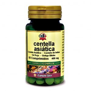 #centella asiática #castaño de indias #vid roja #ginkgo biloba #obire #mascuidarse #más cuidarse