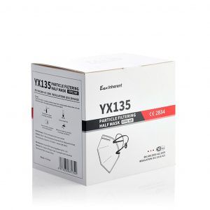 Mascarilla Protección respiratoria / FFP2/NR YX135/5 CAPAS/PACK DE 30.