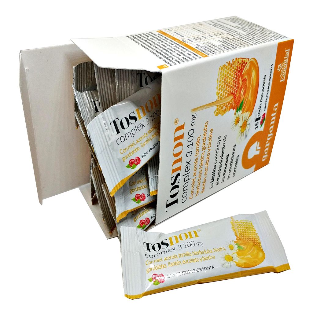 Tosnon Complex / 3100 mg / 15 sticks monodosis / Nature Essential. - Imagen 2