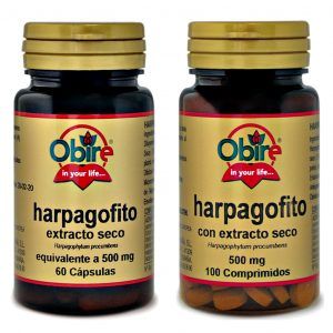 Harpagofito 500 mg / Cápsula o Comprimido / Obire.
