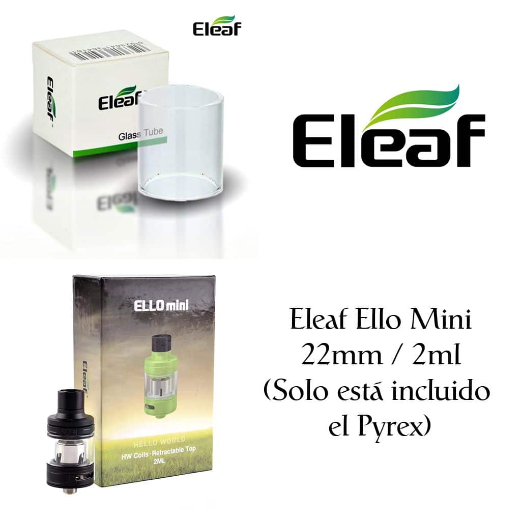 Eleaf Ello Mini - 22mm - 2ml (recto)