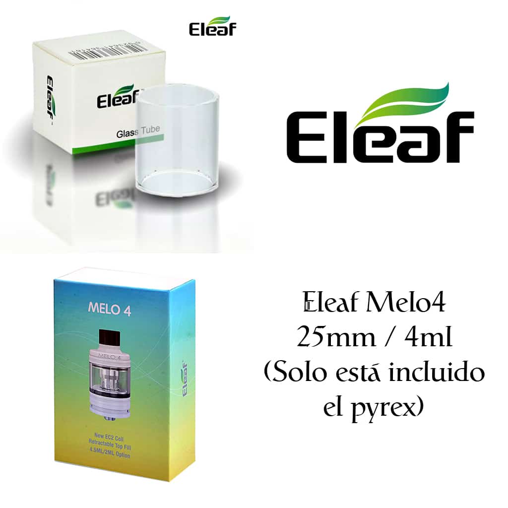 Eleaf Melo4 - 25mm - 4ml (recto)