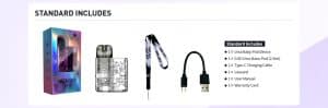 Contenido Kit Pod Ursa Baby