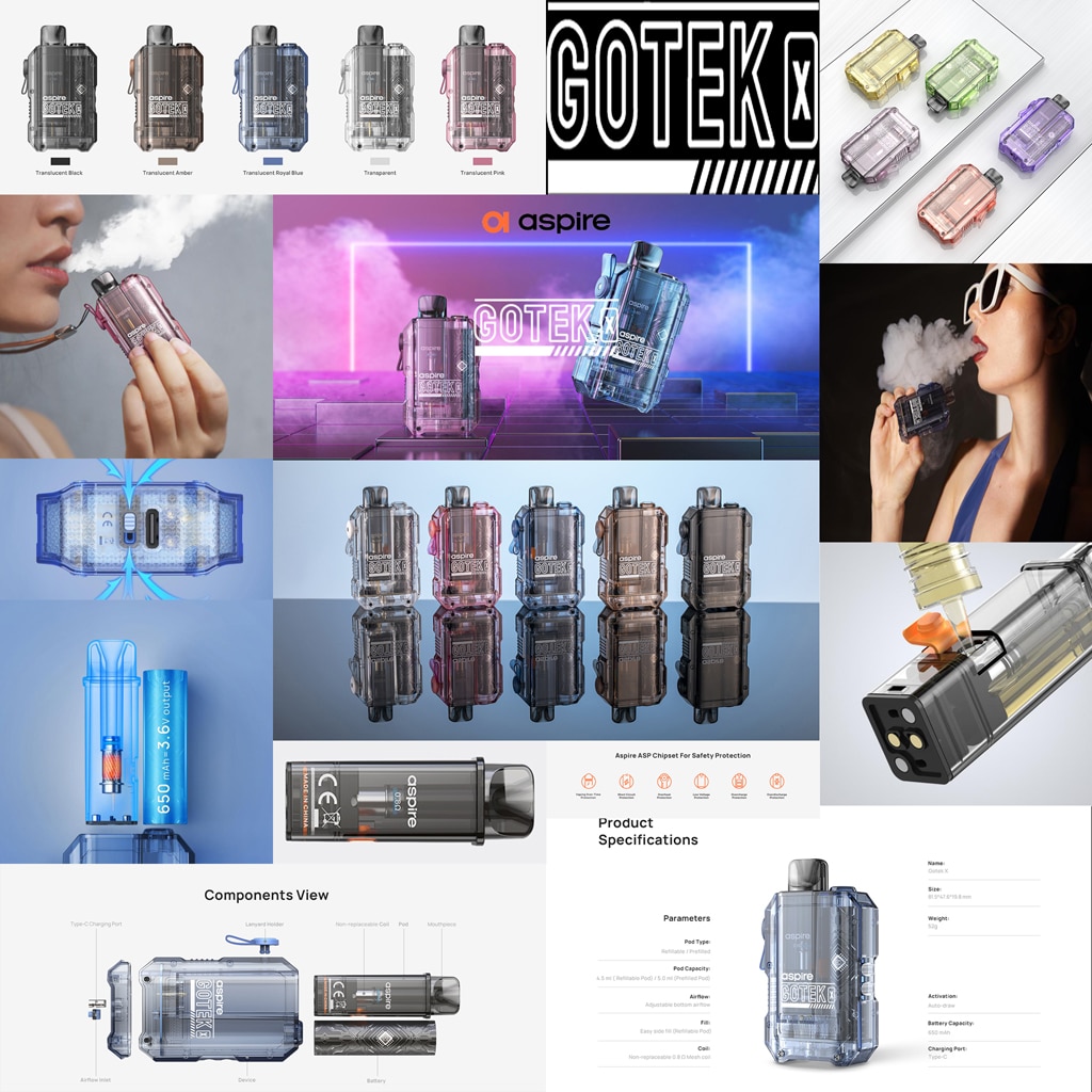 Descripción Gotek X Aspire