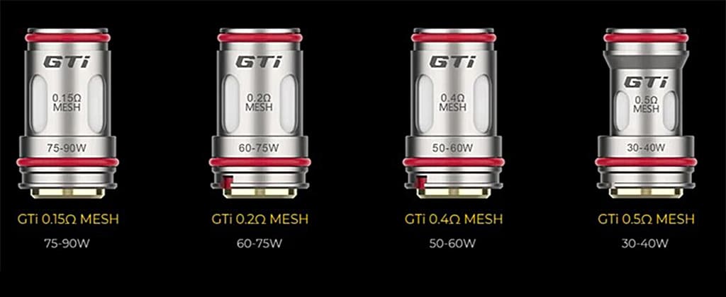 Descripción Coil GTI de Vaporesso