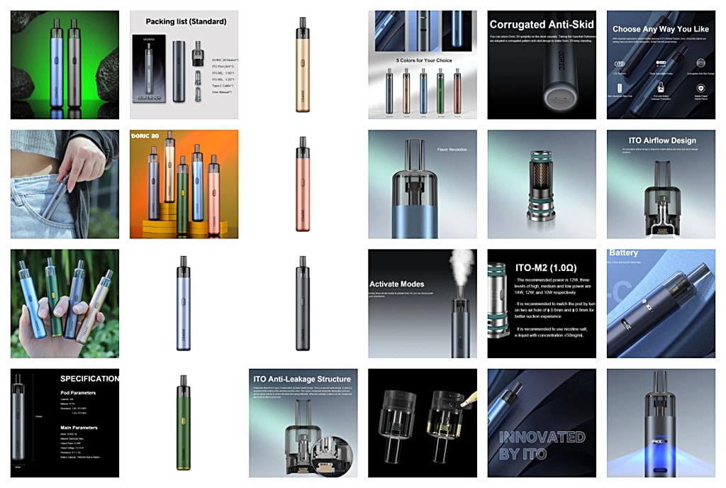 Descripción Doric 20 1500mAh