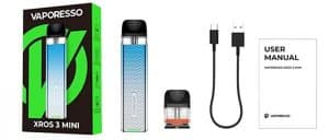 Contenido Xros mini Vaporesso