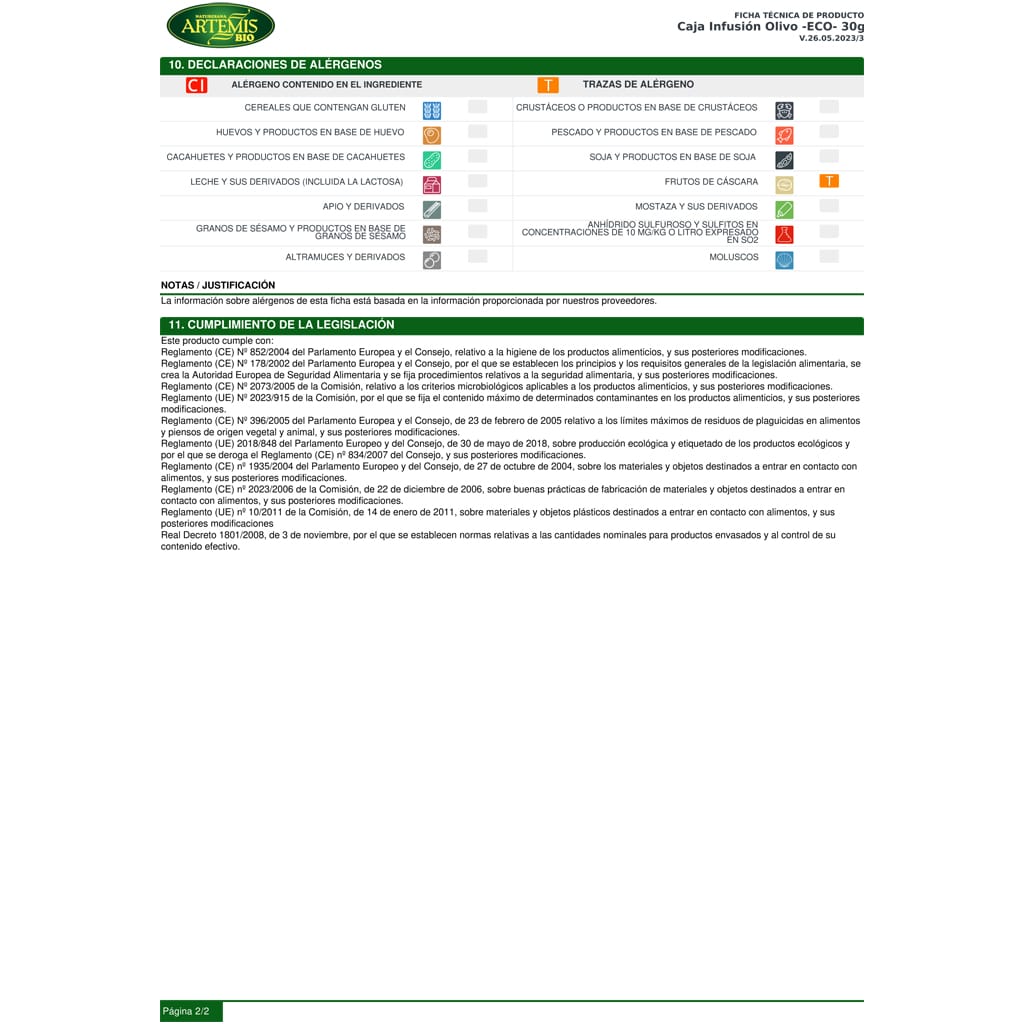 Olivo ficha Técnica 2