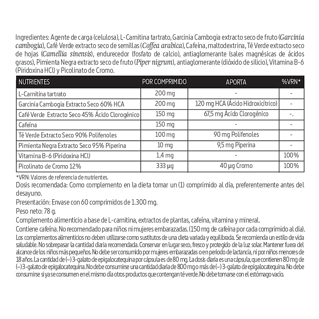 Adelgapower Ingredientes