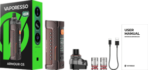 Contenido Armour GS 18650 externa