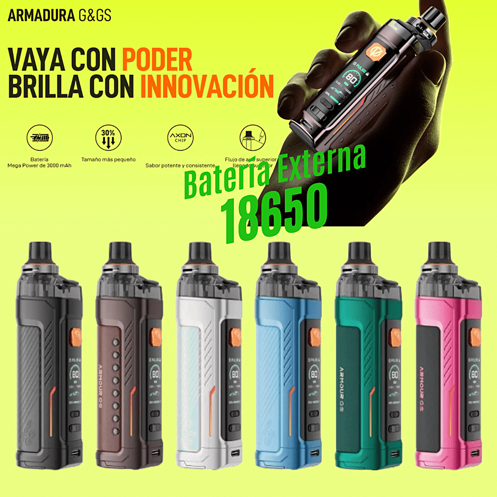 Portada Armour GS 18650